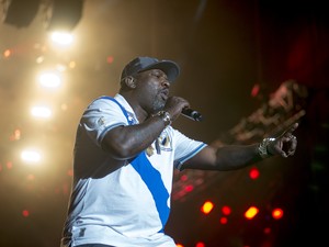 Mr. Catra participa do show do Lulu Santos no Rock in Rio (Foto: Luciano Oliveira/G1) Mr. Catra participa do show do Lulu Santos no Rock in Rio (Foto: Luciano Oliveira/G1)