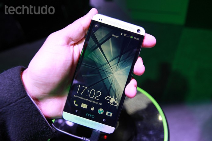 HTC One (M8) 2014 é um top de linha com duas câmeras traseiras e tecnologia ultrapixels (Foto: Foto: Allan Melo/TechTudo) HTC One (M8) 2014 é um top de linha com duas câmeras traseiras e tecnologia ultrapixels (Foto: Foto: Allan Melo/TechTudo)