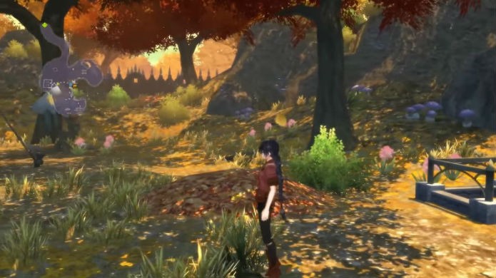 Tales of Berseria: sempre vire a câmera e procure spirts atrás de árvores e construções (Foto: Reprodução/Thomas Schulze)