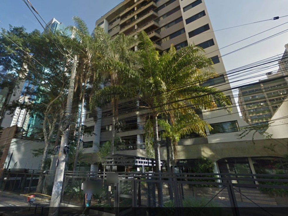 Prédio onde casal foi encontrado morto no Itaim Bibi, em São Paulo (Foto: Reprodução/Google Maps)