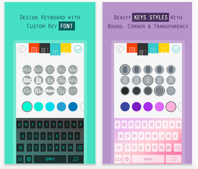 O app tem uma proposta criativa e permite mudar as cores do teclado, entre outras funções (Divulgação/ Google Play) (Foto: O app tem uma proposta criativa e permite mudar as cores do teclado, entre outras funções (Divulgação/ Google Play))