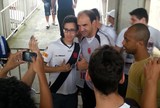 Privacidade: Vasco reforça segurança e reserva sala para refeição de atletas Privacidade: Vasco reforça segurança e reserva sala para refeição de atletas