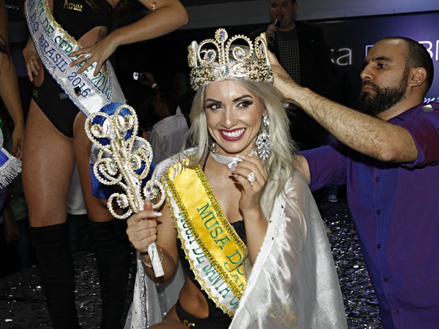 Iara Ferreira vence o concurso Musa do Brasil em São Paulo (Foto: Celso Tavares/ EGO)