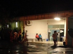 Tenente chegou a ser levado para hospital, mas não resistiu (Foto: Edvaldo Alves/ Site Liberdadenews.com.br)