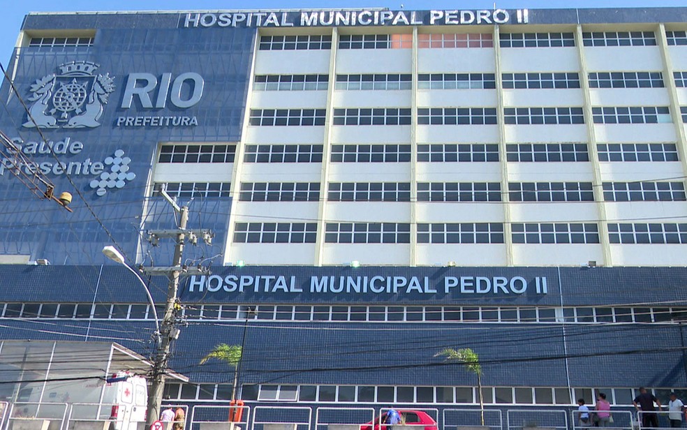 Hospital Municipal Pedro II é uma das unidades que teve dinheiro desviado, de acordo com a denúncia (Foto: Reprodução / Tv Globo)