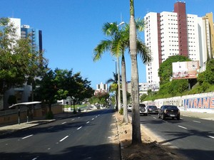 Avenida Epitácio Pessoa foi corredor usado no crescimento rumo à praia. (Foto: Mauricio Melo/G1-PB)