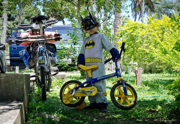 Bernardo, super-herói de Ilha Bela (SP) (Foto: Felipe Baenninger) Bernardo, super-herói de Ilha Bela (SP) (Foto: Felipe Baenninger)