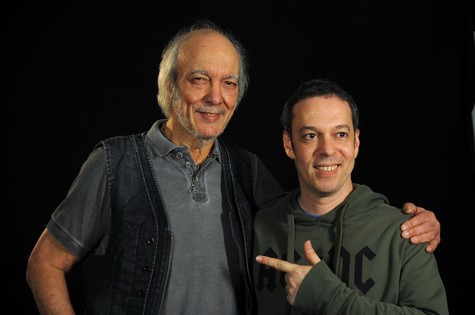 Erasmo Carlos e Dé Palmeira (Foto: Juliana Torres)