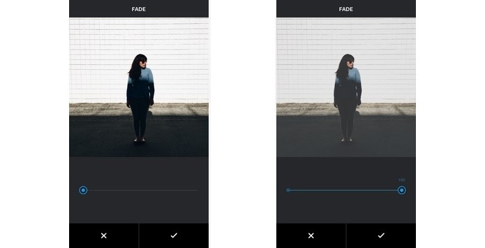 Função Esmaecer desbota imagens. Novidades chegam para iOS e Android (Foto: Reprodução/Blog Instagram)