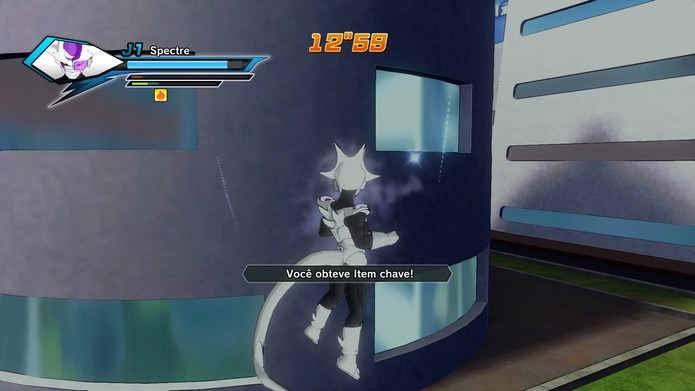 Dragon Ball Xenoverse: caso o patrulheiro drope uma Esfera, a mensagem mostrada será essa acima (Foto: Reprodução/Vinícius Mathias)