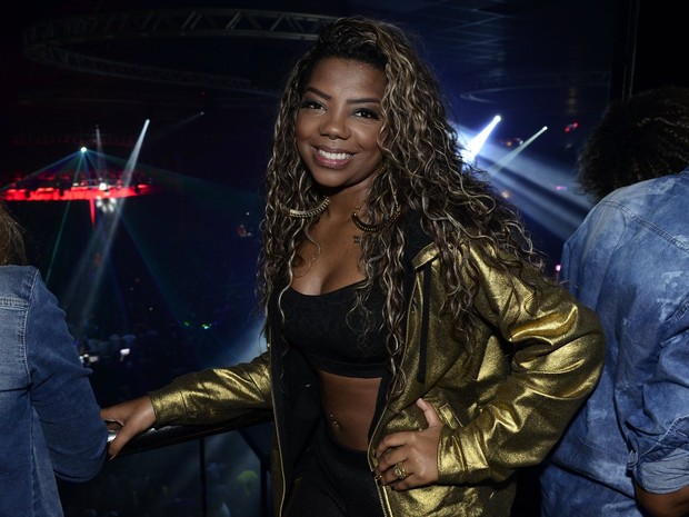 MC Ludmilla em show na Zona Oeste do Rio (Foto: Roberto Teixeira/ EGO)