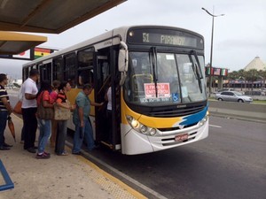 ônibus natal (Foto: Fernanda Zauli/G1)