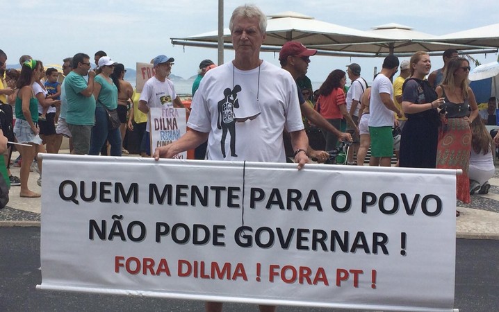 Engenheiro Marcelo defende o impeachment da presidente Dilma