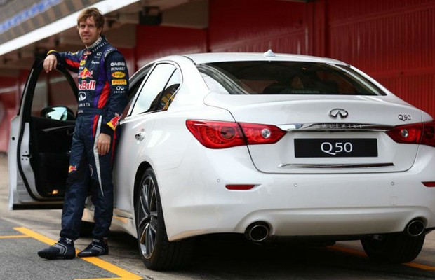 Sebastian Vettel é o novo diretor de performance da Infiniti  (Foto: Divulgação)