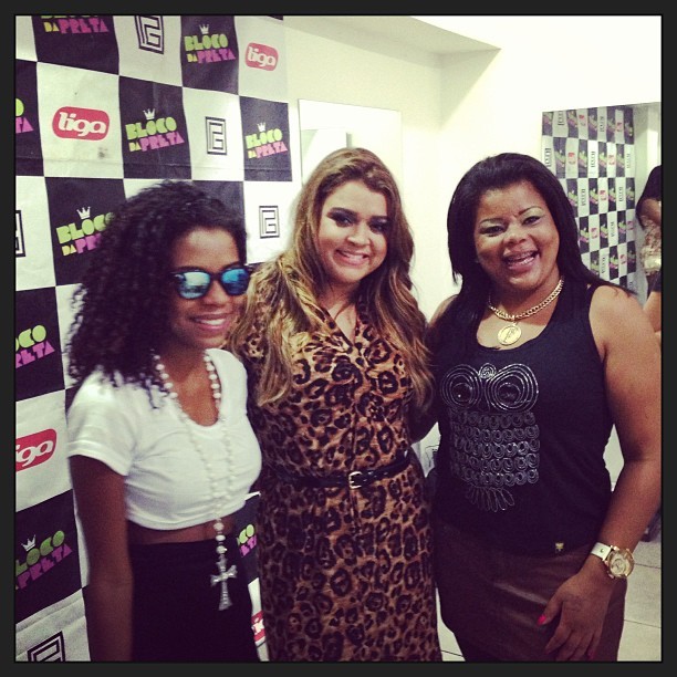 Luane Dias, Preta Gil e Tati Quebra Barraco em casa de shows no Rio (Foto: Instagram/ Reprodução) Luane Dias, Preta Gil e Tati Quebra Barraco em casa de shows no Rio (Foto: Instagram/ Reprodução)