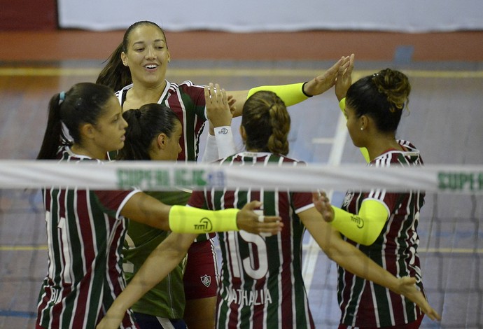 Fluminense pega o UnoChapecó na Superliga B feminina (Foto: Inovafoto/CBV)
