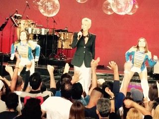 Xuxa participa do Globo de Ouro (Foto: Luciana Tecidio / EGO)