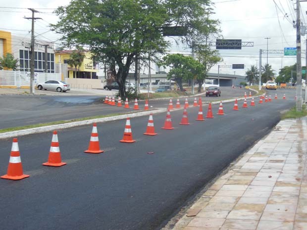 Interdição começou às 10h deste sábado (3) (Foto: Divulgação/Semob)