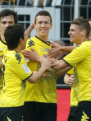 Ivan Perisic gol Borussia Dortmund (Foto: Reuters)
