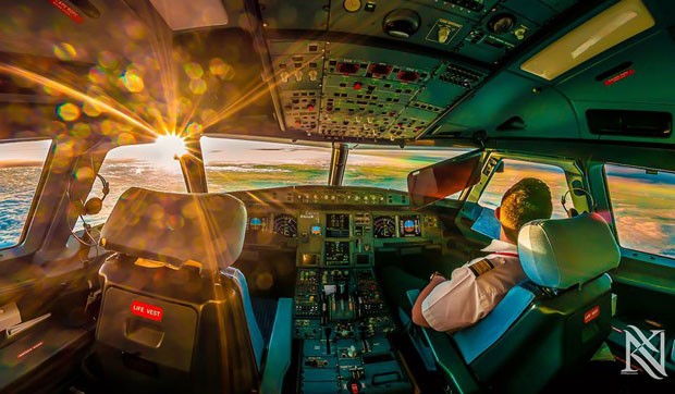 [Internacional] Piloto fotografa a vista da cabine de um avião; veja imagens  1001157_517203844995380_671