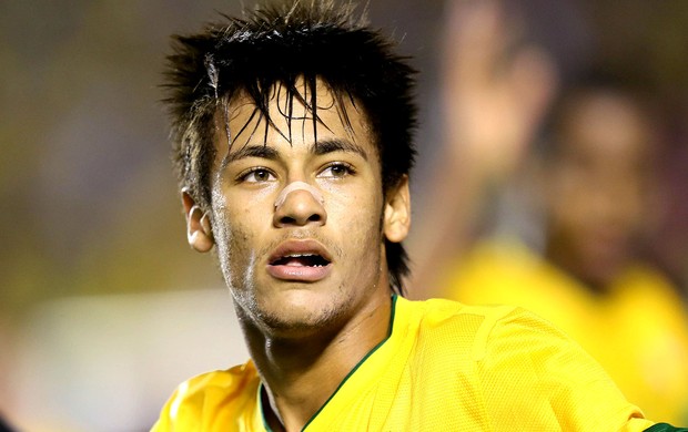 Neymar na partida da Seleção (Foto: Mowa Press)