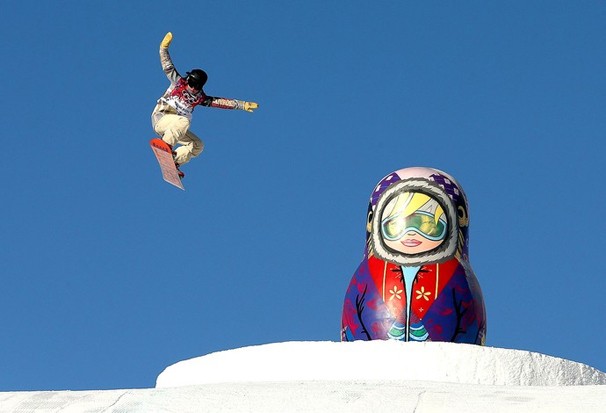 Globo exibe competição masculina de snowboard slopestyle em Sochi na manhã de sábado, dia 8, após Globo Ciência (Foto: Getty Images)