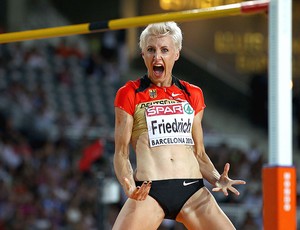 Ariane Friedrich salto em altura atletismo 2010 (Foto: Getty Images)