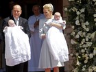 Príncipe Albert II e princesa Charlene de Mônaco batizam filhos gêmeos