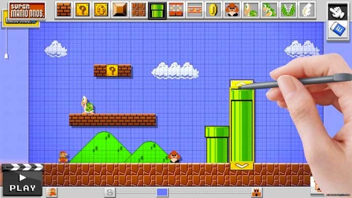 Super Mario Maker é exclusivo do Wii U (Foto: Divulgação/Nitnendo)