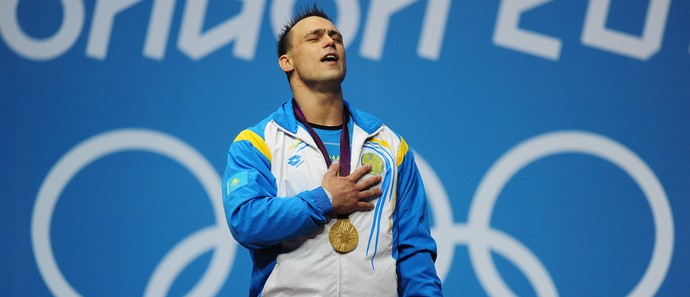 Ilya Ilyin doping campeão olímpico levantamento de peso londres 2012 (Foto: Getty Images)