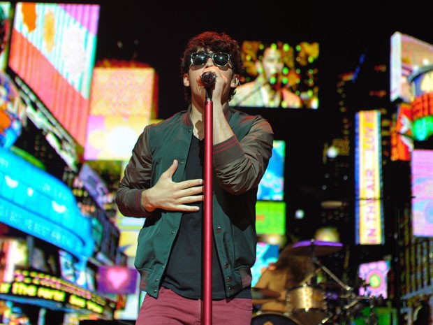 Jonas Brothers se apresentam no Credicard Hall, em São Paulo (Foto: Flavio Moraes/G1)