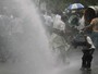 Protesto de professores termina em confronto em Bangladesh Protesto de professores termina em confronto em Bangladesh