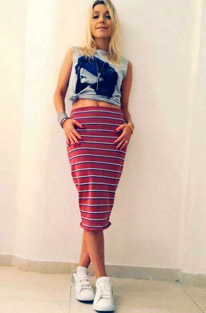 Luiza Possi revela o estilo de roupa que ela curte  (Foto: Arquivo pessoal)