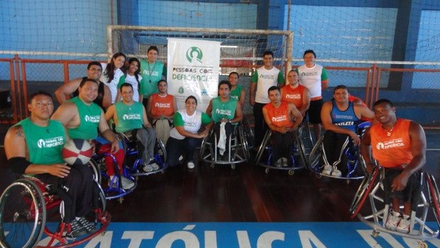 basquete cadeira de roda addece (Foto: ADDECE/Divulgação)