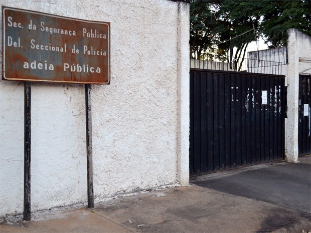 A nica cadeia visitada pelos pesquisadores foi a de Franca, no interior de SP (Foto: Adriano Oliveira/G1)