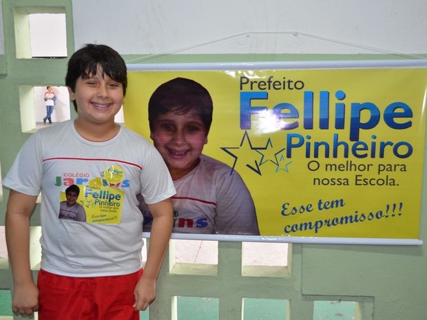 Fellipe Pinheiro investiu na campanha e está confiante na vitória (Foto: Marina Fontenele/G1 SE)