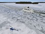 Congelamento do Mar Báltico fora de época bate recorde