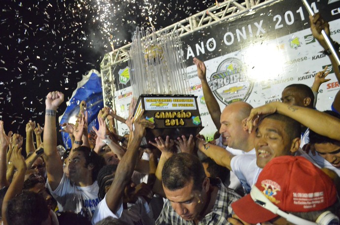 Confiança, campeão sergipano (Foto: João Áquila / GloboEsporte.com)