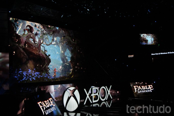 Conferência da Microsoft, na E3 2015 (Foto: Tais Carvalho/TechTudo)