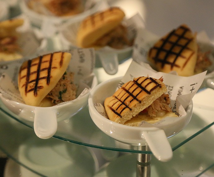 Mini sanduíches (Foto: Isabella Pinheiro/Gshow)