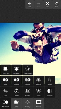 screenshot de Pixlr Express