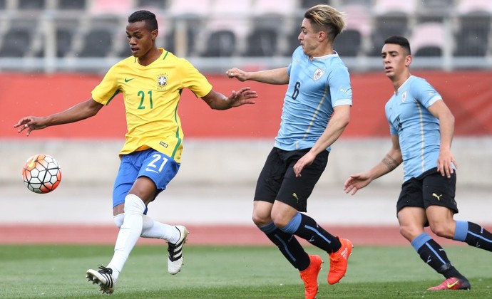 Vander em ação com a camisa da Seleção Brasileira Sub-20 (Foto: Lucas Figueiredo - CBF) Vander em ação com a camisa da Seleção Brasileira Sub-20 (Foto: Lucas Figueiredo - CBF)