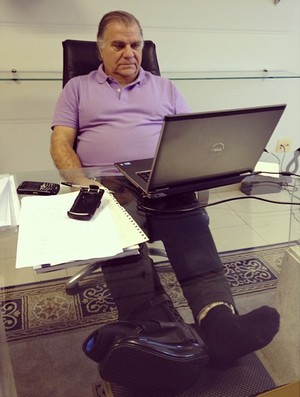 Odílio Rodrigues, vice-presidente do Santos (Foto: Fabio Maradei/Divulgação Santos FC)