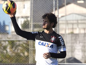 Pato treino Corinthians (Foto: Daniel Augusto Jr. / Ag. Corinthians)