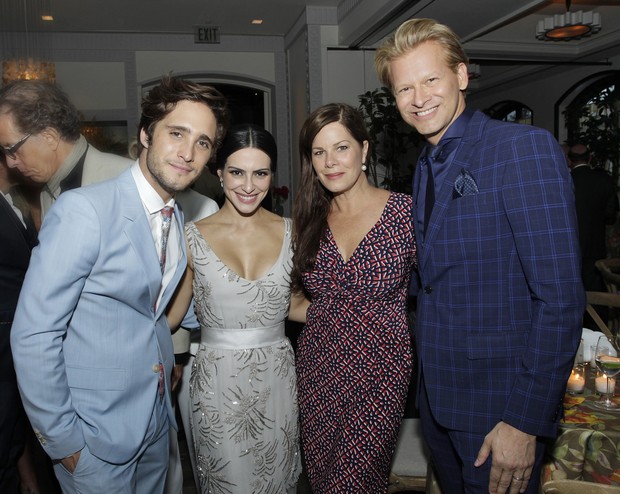 Diego Boneta, Cleo Pires, Marcia Gay Harden e Marcello Coltro (MGM) (Foto: Divulgação)