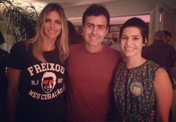Fernanda Lima, Freixo e Maria Flor