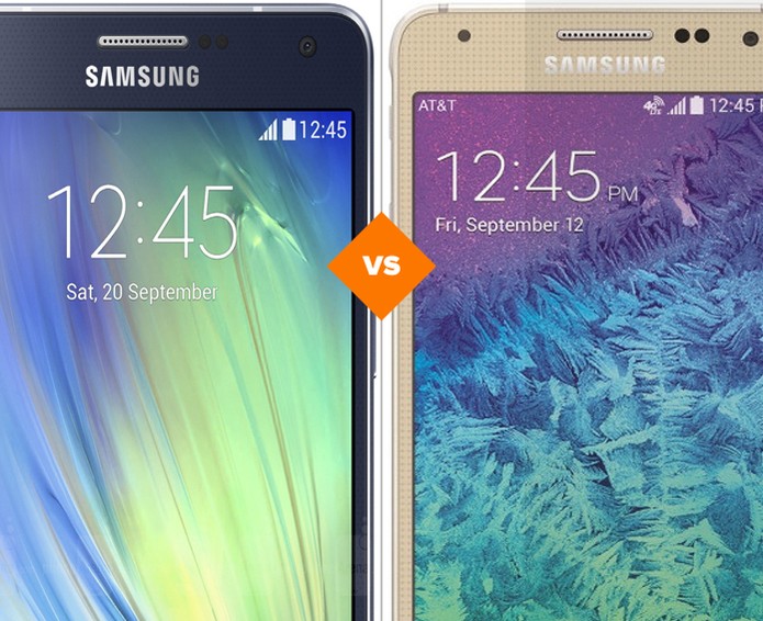 Galaxy Alpha ou Galaxy A7? Confira qual é o melhor smartphone da Samsung (Foto: Arte/TechTudo)