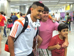 Everton desembarque Flamengo (Foto: Thales Soares) Everton desembarque Flamengo (Foto: Thales Soares)