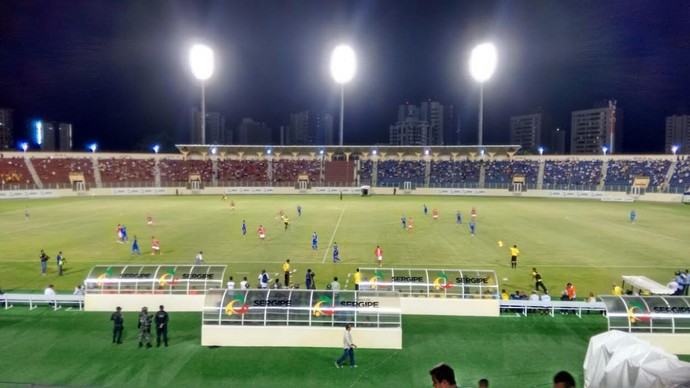 Arena Batistão, Confiança x Sergipe (Foto: Osmar Rios / GloboEsporte.com)