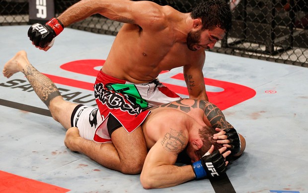 UFC Rafael Natal Joao Zeferino (Foto: Agência Getty Images)